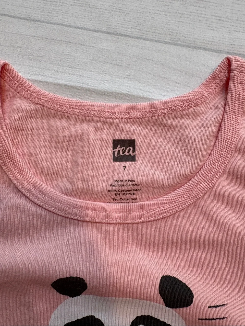 Tea Collection Pink Panda Skate Tank Top